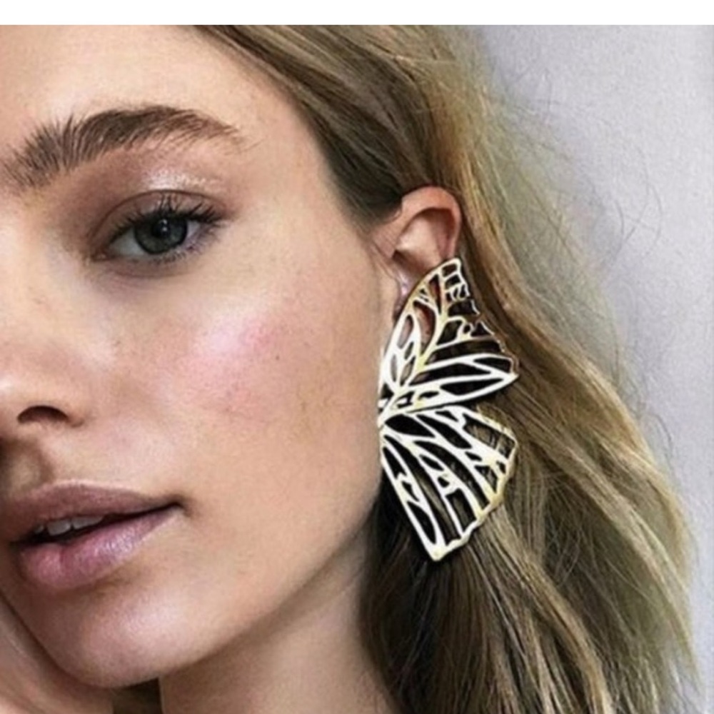 NEW Butterfly Statement Earrings